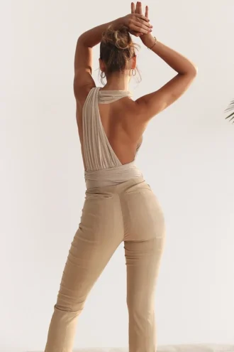 Cai Ecru Trousers