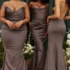 Juliette Shadow Halter Gown