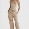 Luna Camel Cargo Trousers