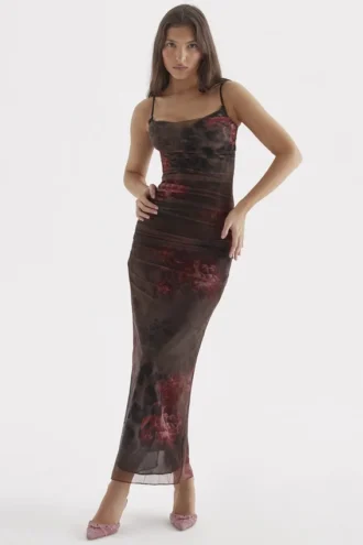 Nalini Printed Maxi Dress