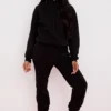 Halo Ink Cotton Fleece-Back Oversized Hoodie
