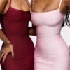 The Body Ruby Bandage Mini Dress